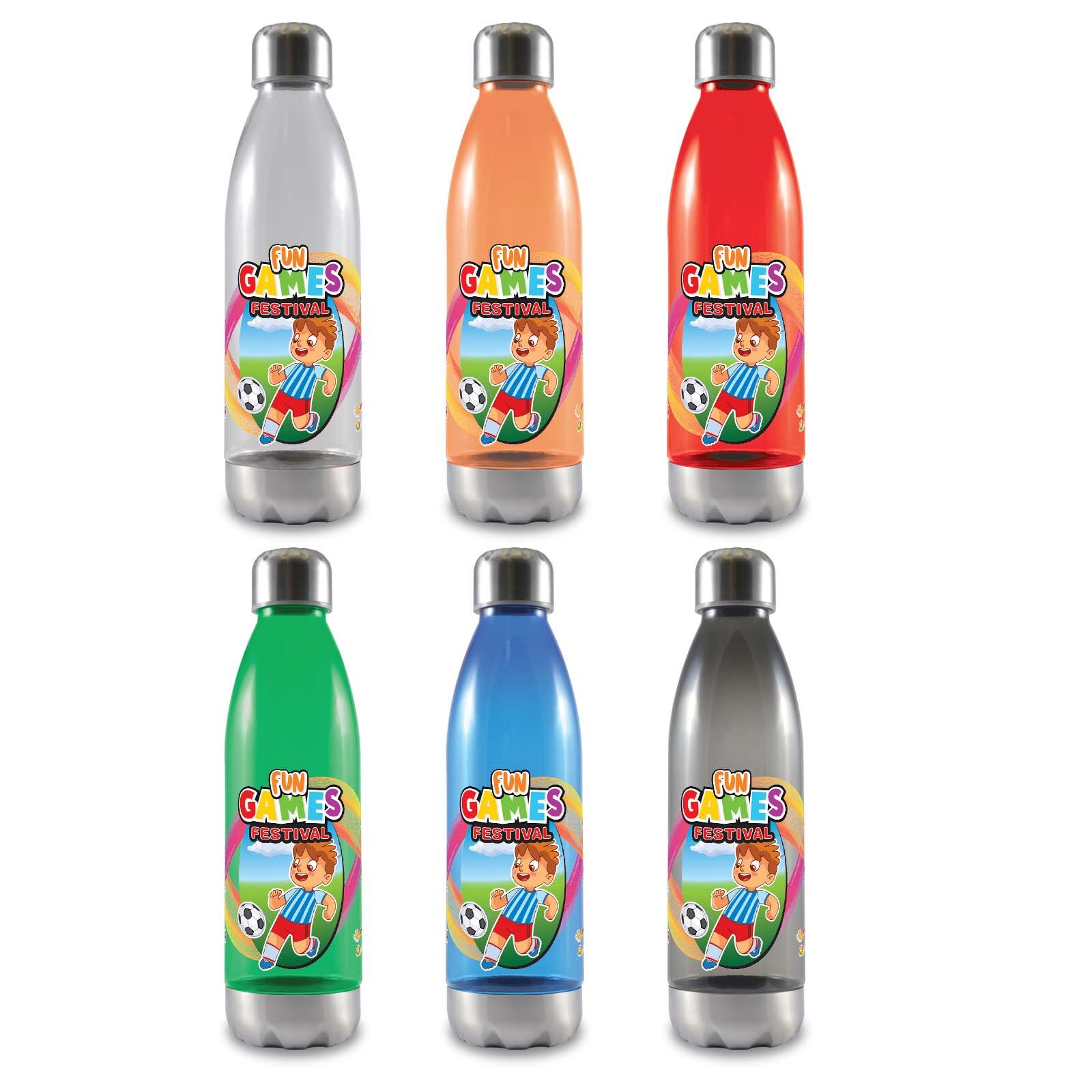 CBWM: UV Printed Logo & Heat Transfer Vinyl Water Bottles