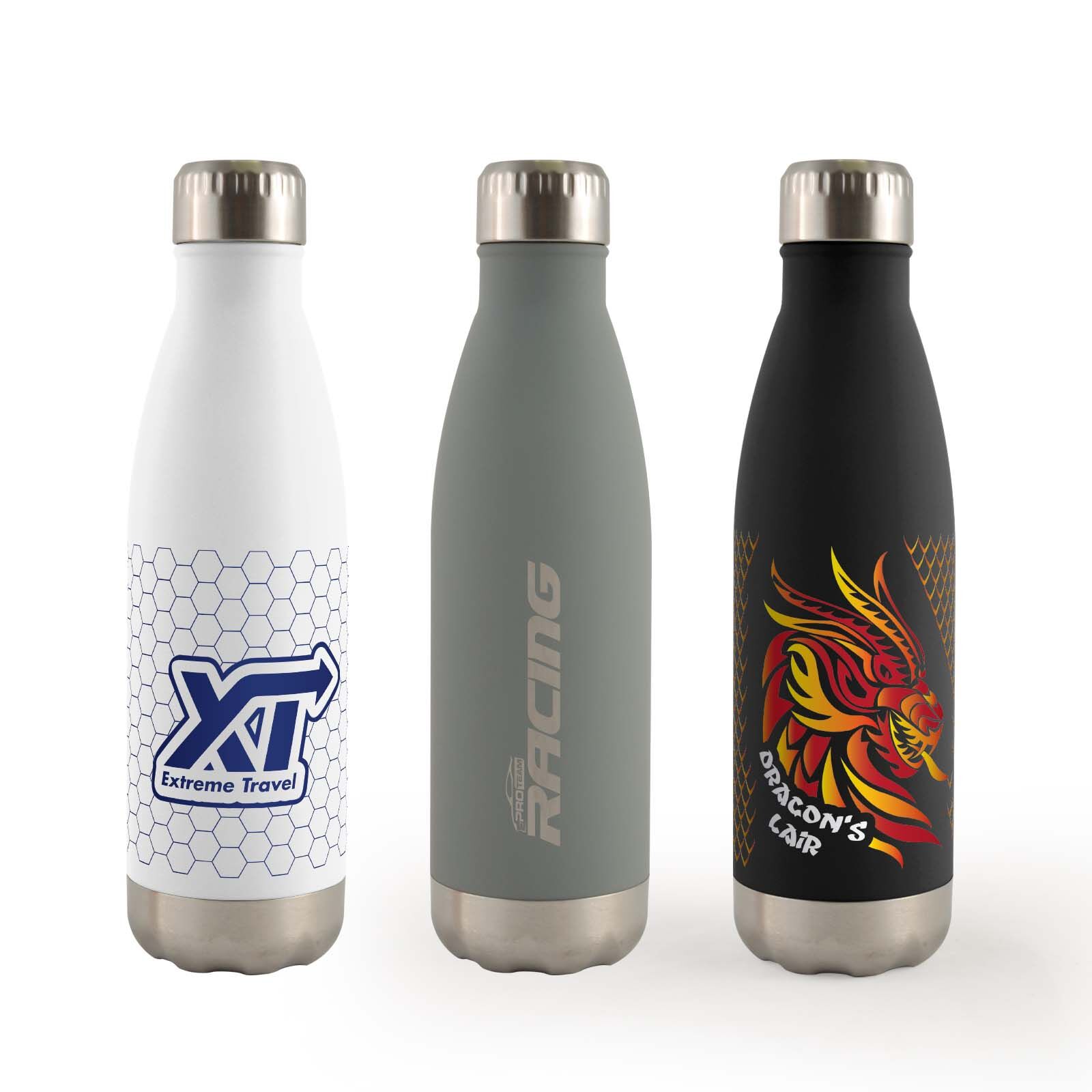 CBWM: UV Printed Logo & Heat Transfer Vinyl Water Bottles