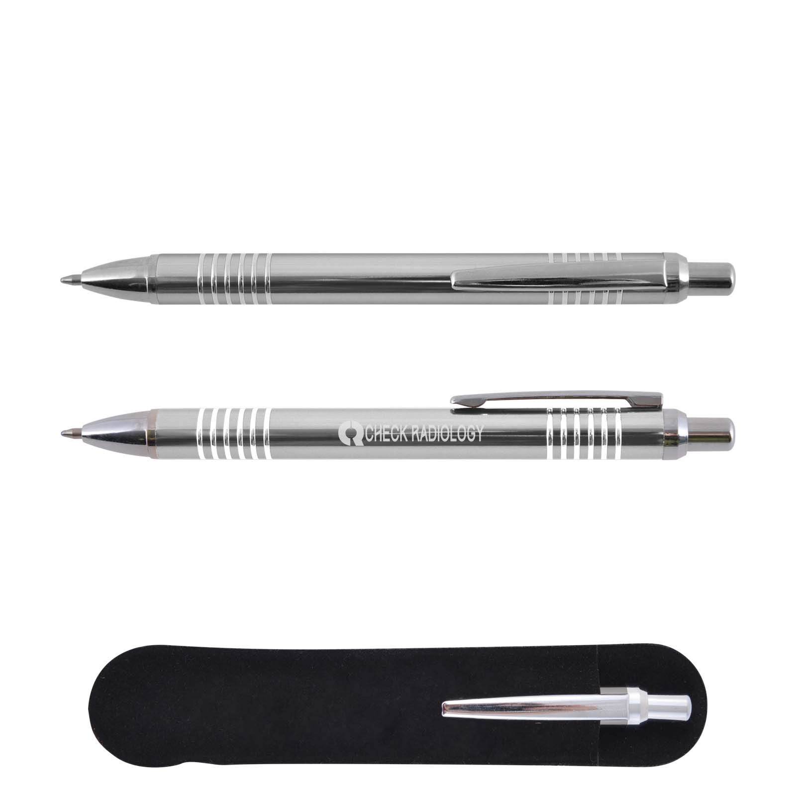 CBWM: Heat Transfer Vinyl, UV Printed Logo in Pens and Holders