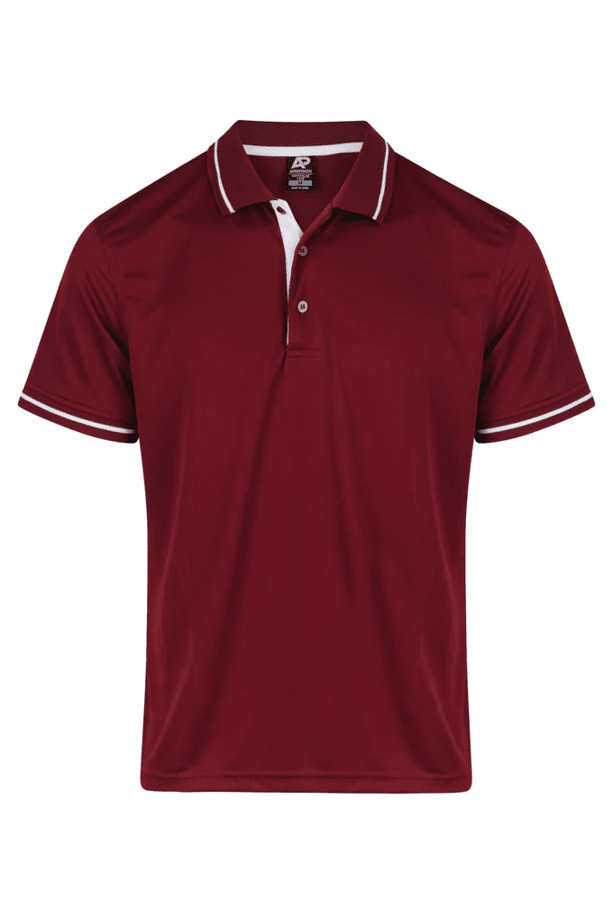Aussie Pacific Cottesloe Mens Polos Maroon