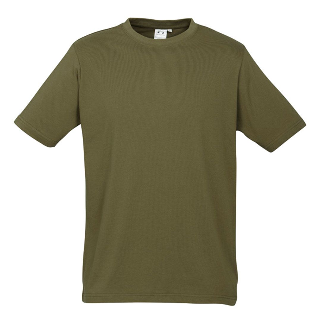 Men's Ice Short Sleeve Tee Khaki- sample product for UV Printer for shirts Men's Ice Short Sleeve Tee Khaki- sample product for UV Printer for shirts