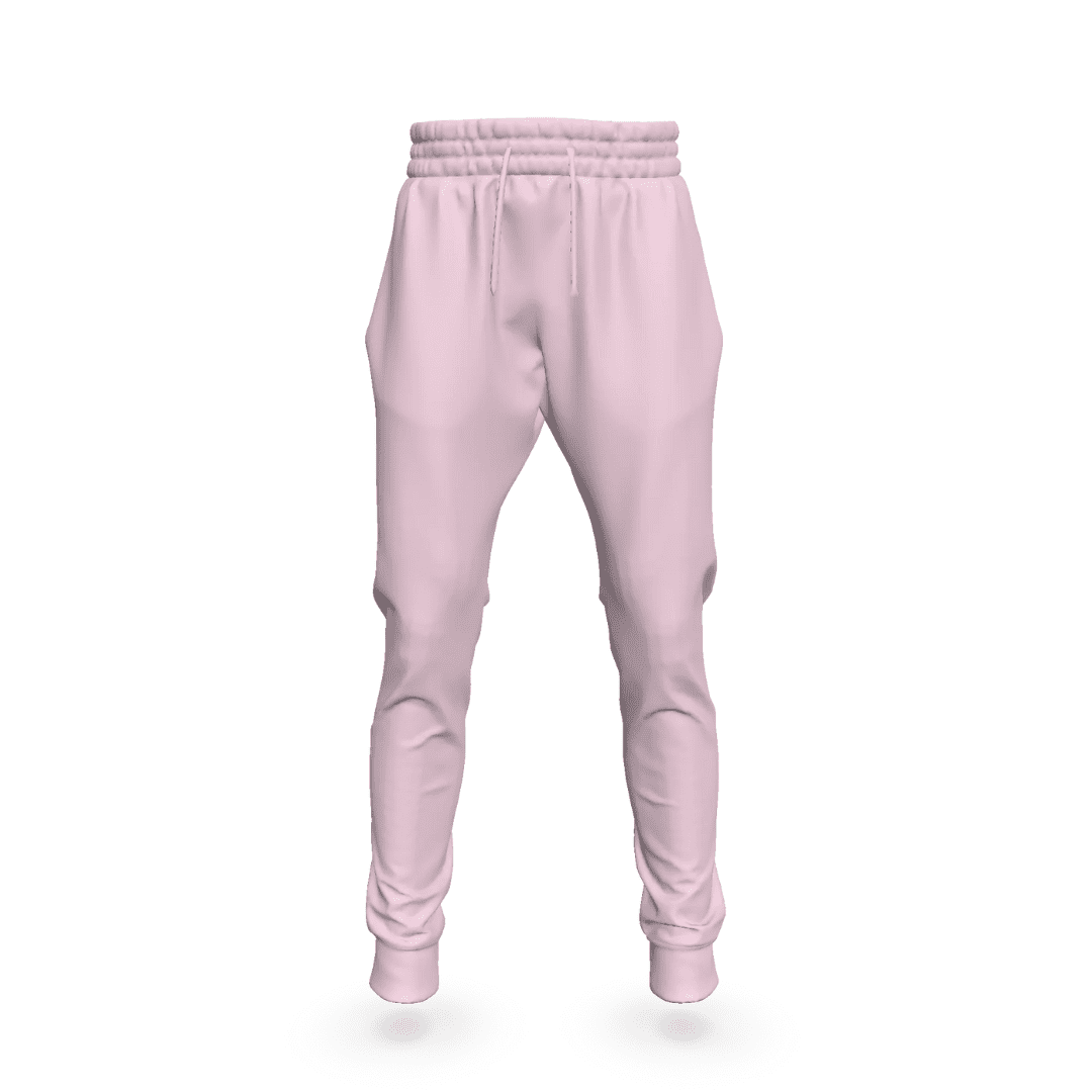 Pink Sports Pants Sample Product for Embroidery Service Pink Sports Pants Sample Product for Embroidery Service