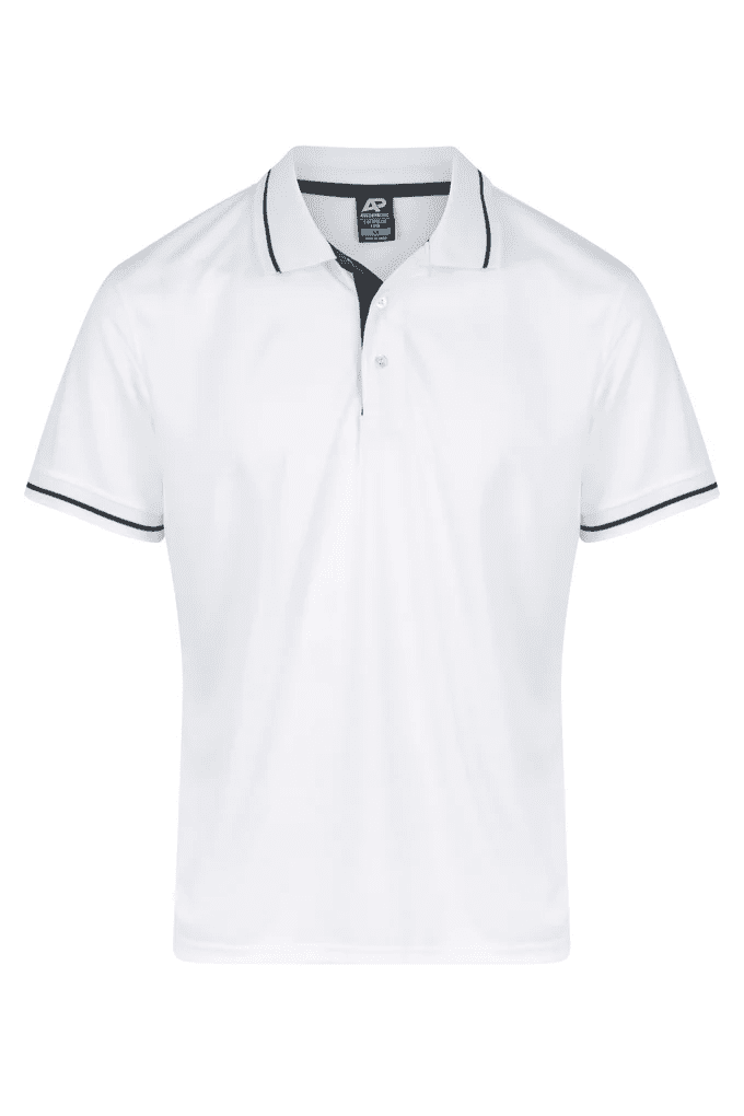 Aussie Pacific Cottesloe Mens Polos White Aussie Pacific Cottesloe Mens Polos White