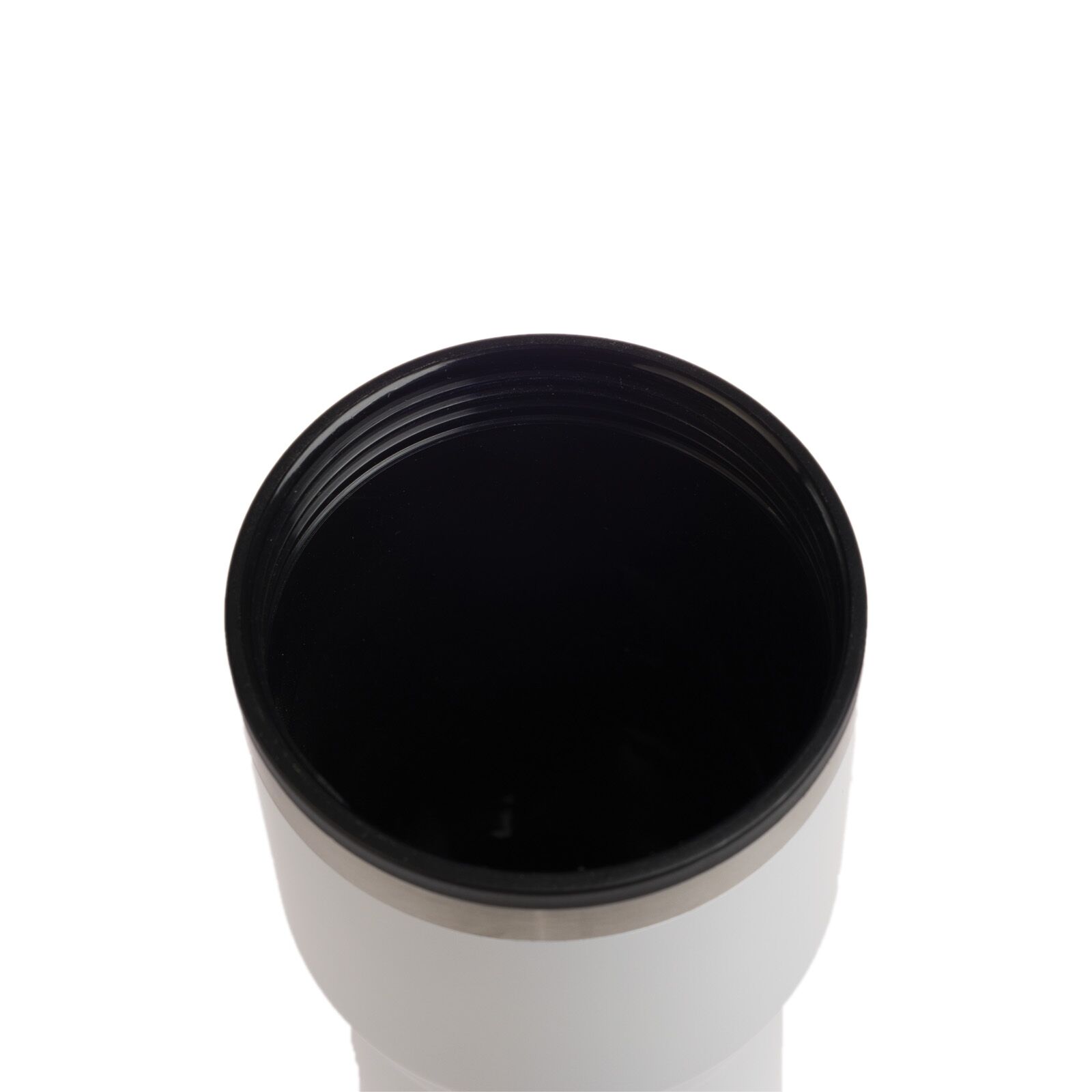 LL6944_InsideofCup White Logoline Faith Steel Tumbler LL6944_InsideofCup White Logoline Faith Steel Tumbler