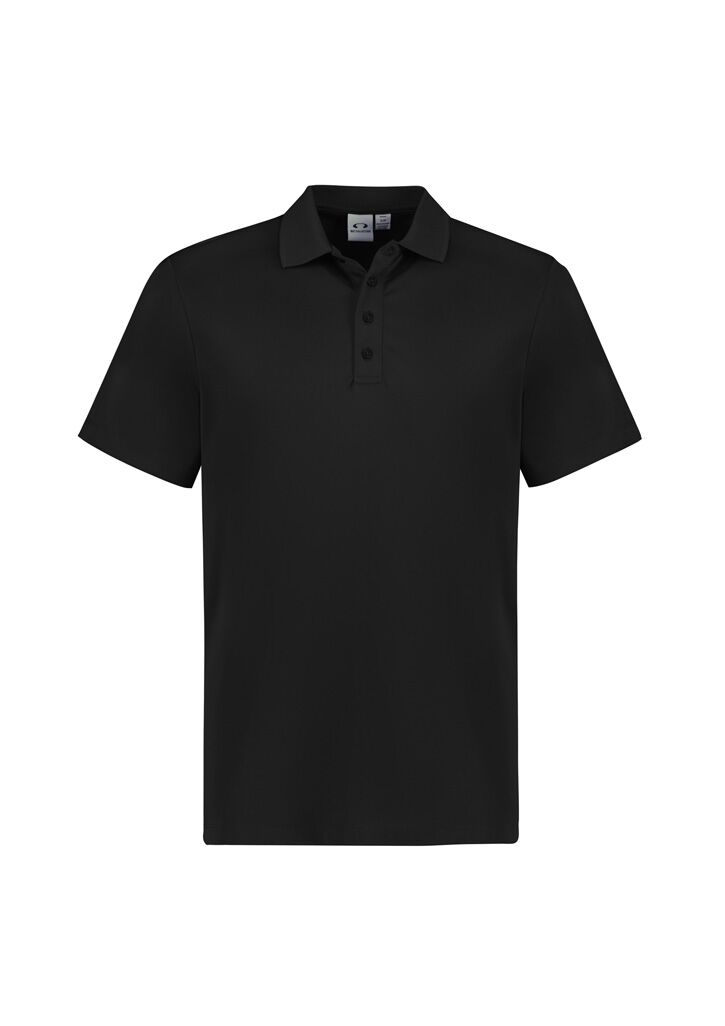 P206MS_bProduct_Black_Biz Collection Mens Action Short Sleeve Polo P206MS_bProduct_Black_Biz Collection Mens Action Short Sleeve Polo