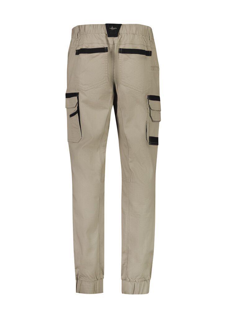 ZP420_Stone_Syzmik Mens Streetworx Heritage Pant - Cuffed Bk ZP420_Stone_Syzmik Mens Streetworx Heritage Pant - Cuffed Bk