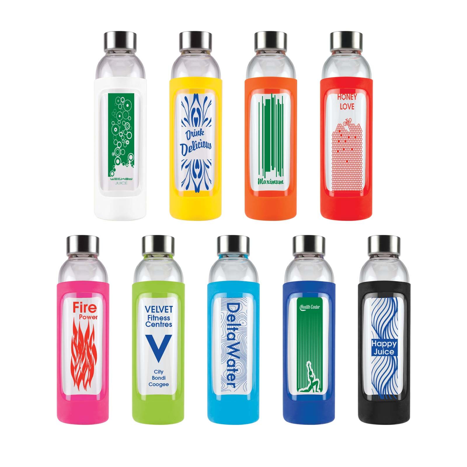 CBWM: UV Printed Logo & Heat Transfer Vinyl Water Bottles CBWM: UV Printed Logo & Heat Transfer Vinyl Water Bottles