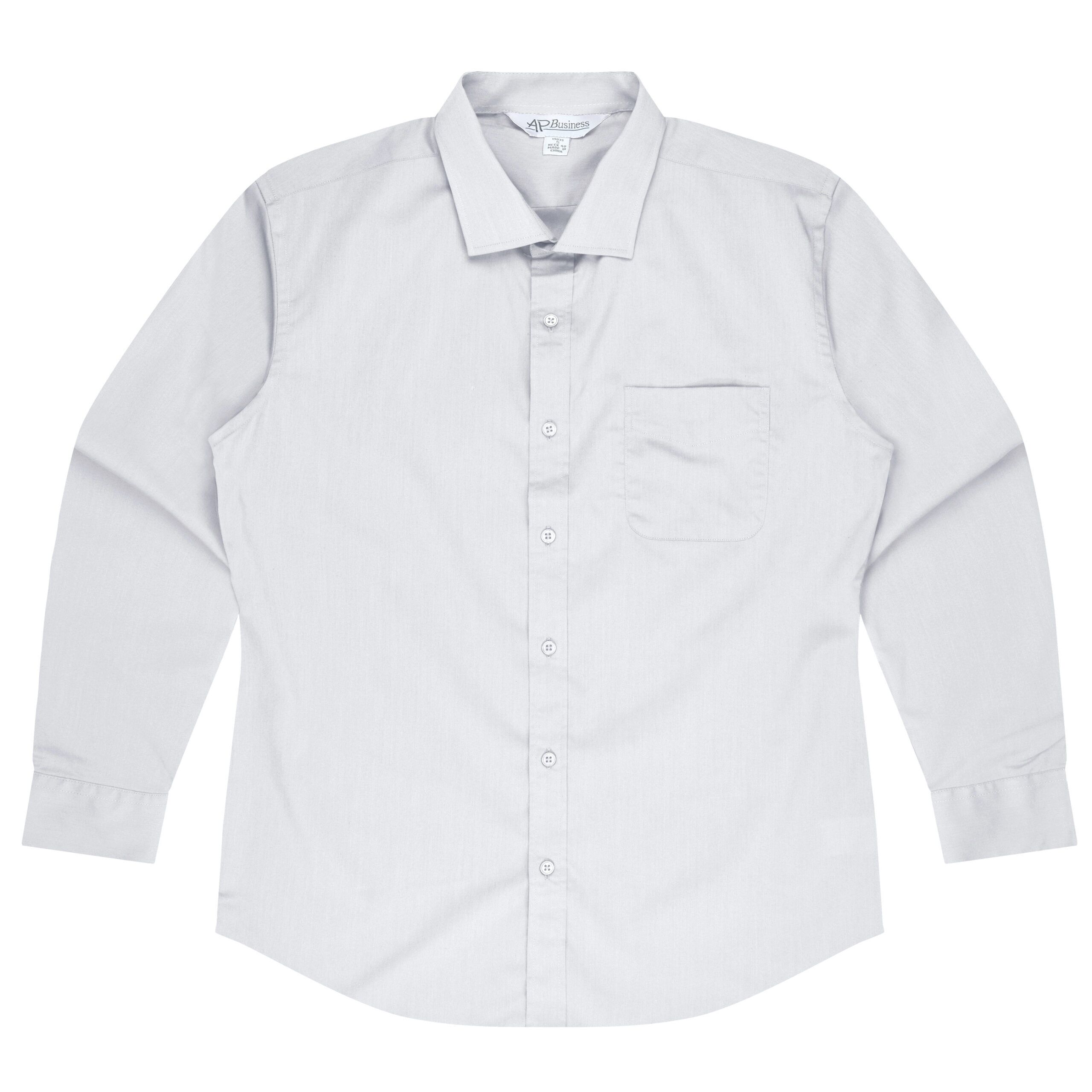 1903L-Mosman-White_Front Branded Business White Custom Shirts Sample Product 1903L-Mosman-White_Front Branded Business White Custom Shirts Sample Product