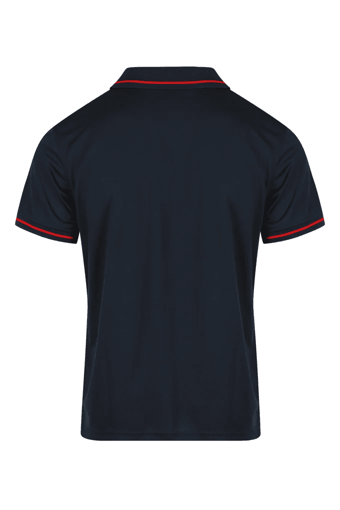 Aussie Pacific Cottesloe Mens Polos Navy Red Back Aussie Pacific Cottesloe Mens Polos Navy Red Back