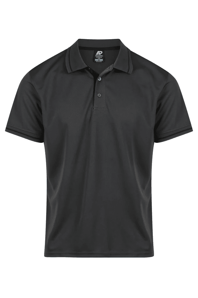 Aussie Pacific Cottesloe Mens Polos Slate Aussie Pacific Cottesloe Mens Polos Slate