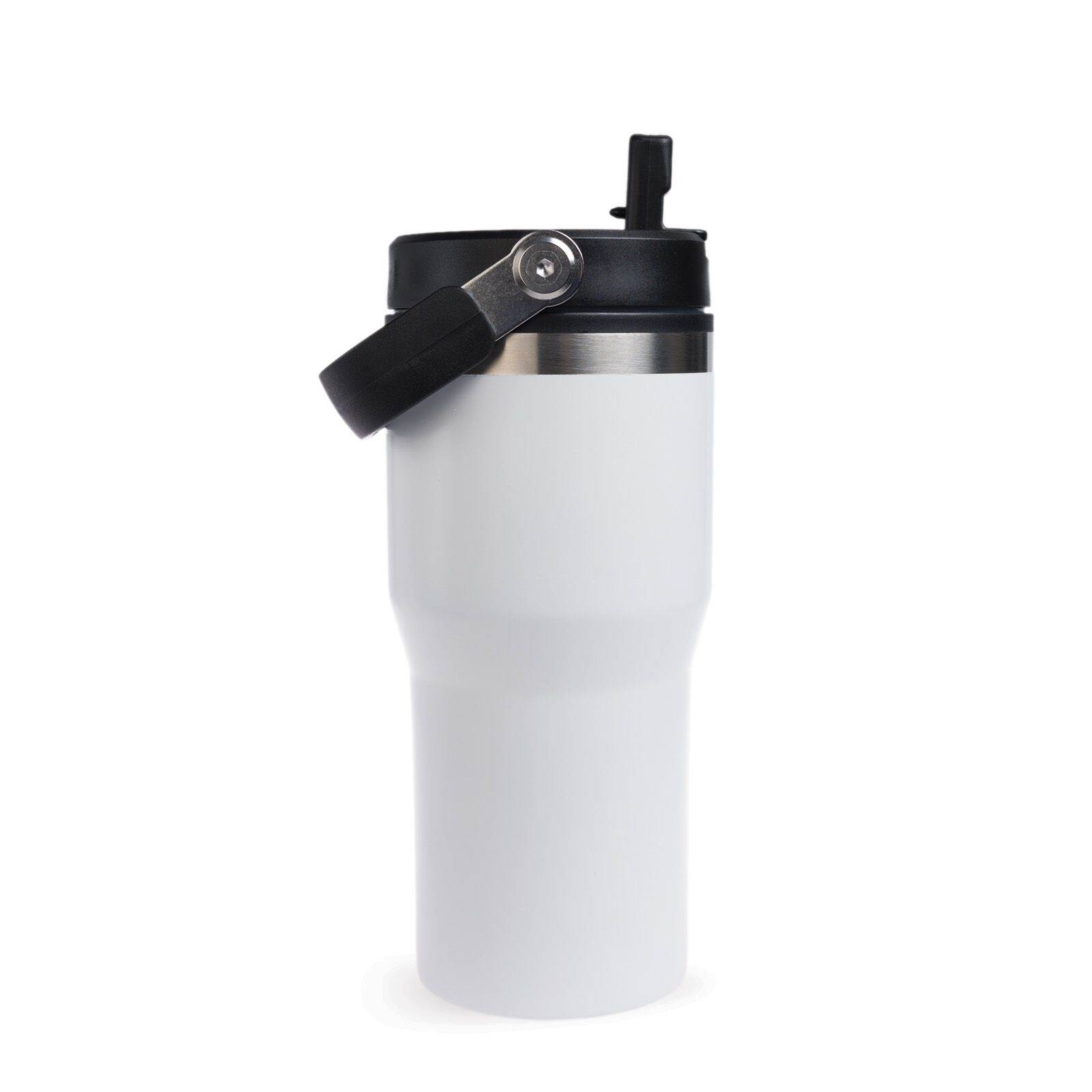 LL6944_Handledown White Logoline Faith Steel Tumbler LL6944_Handledown White Logoline Faith Steel Tumbler