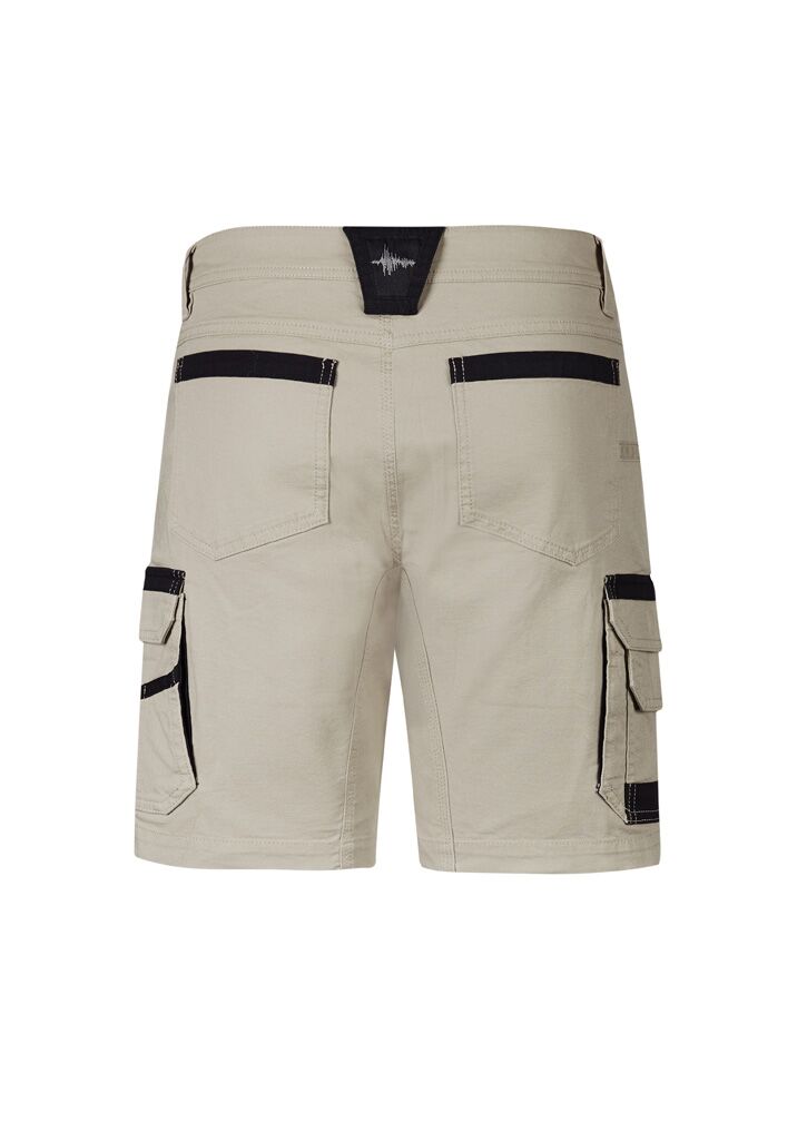 ZS822_Stone_Syzmik Mens Streetworx Heritage Short Bk ZS822_Stone_Syzmik Mens Streetworx Heritage Short Bk