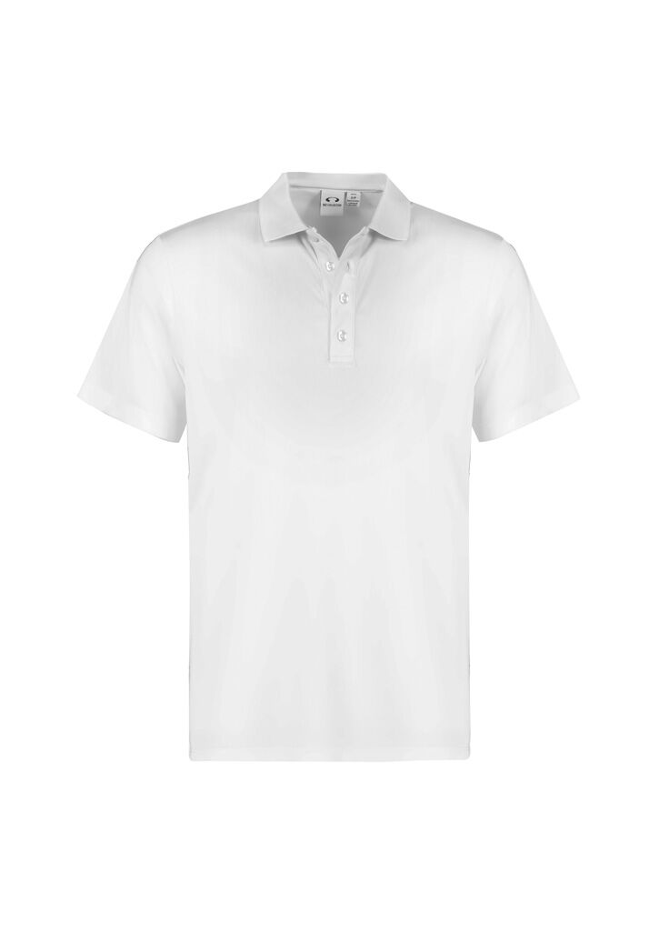 P206MS_bProduct_White_01_Biz Collection Mens Action Short Sleeve Polo P206MS_bProduct_White_01_Biz Collection Mens Action Short Sleeve Polo