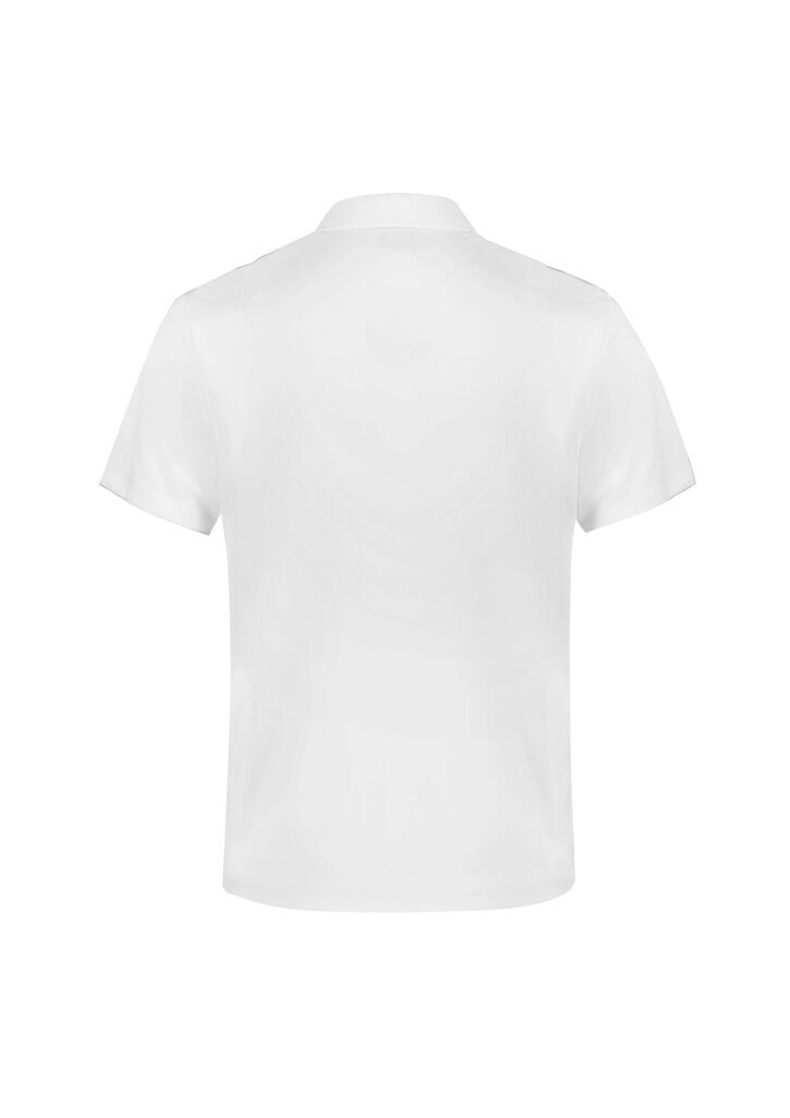 P206MS_bProduct_White_02_Biz Collection Mens Action Short Sleeve Polo P206MS_bProduct_White_02_Biz Collection Mens Action Short Sleeve Polo