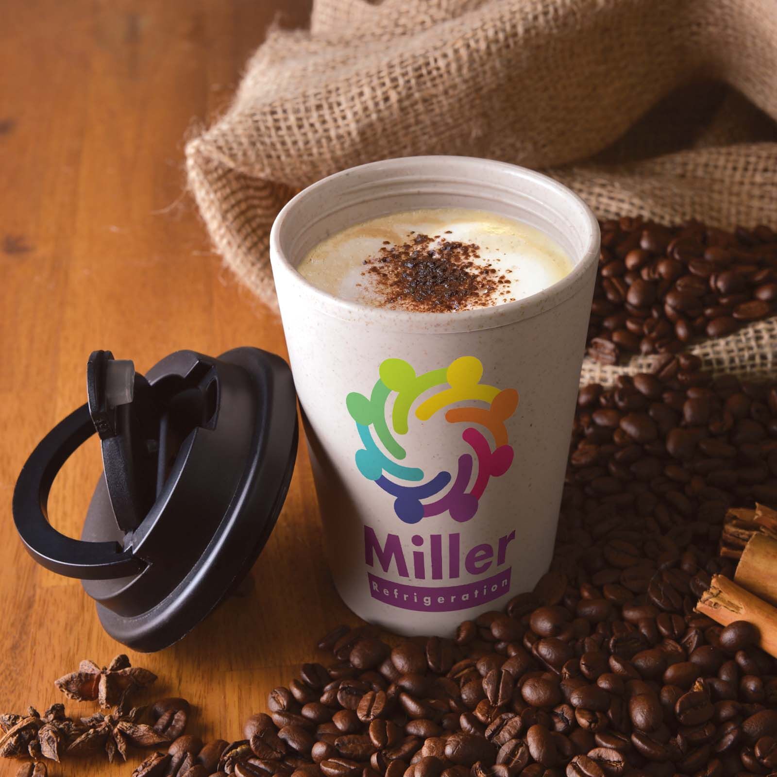 CBWM: Coffee Cups Heat Transfer Vinyl and UV Printing Sample CBWM: Coffee Cups Heat Transfer Vinyl and UV Printing Sample