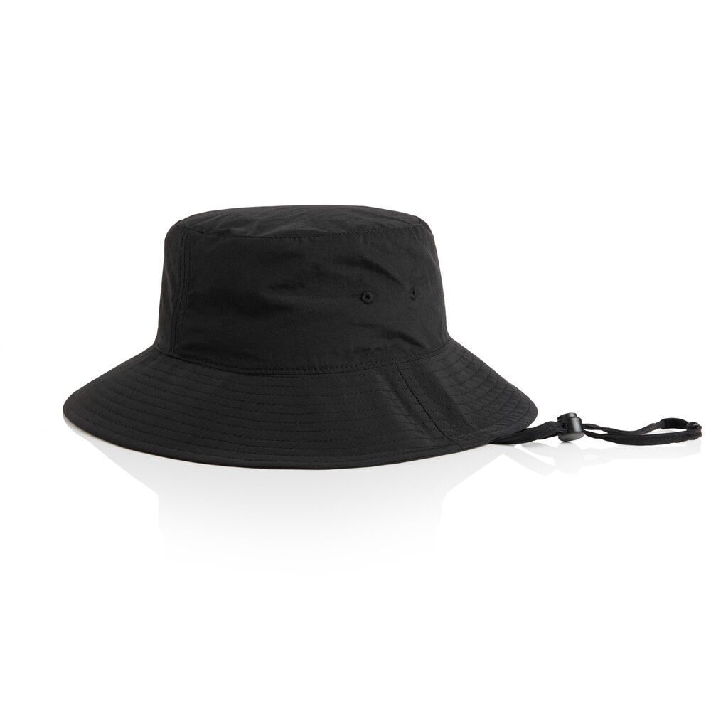 1174_AsColour NYLON_WIDEBRIM_BUCKET_HAT_BLACK__65355 1174_AsColour NYLON_WIDEBRIM_BUCKET_HAT_BLACK__65355