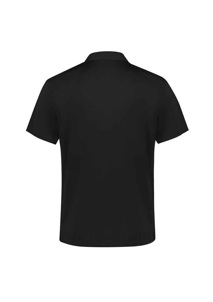 P206MS_bProduct_Black_02_Biz Collection Mens Action Short Sleeve Polo P206MS_bProduct_Black_02_Biz Collection Mens Action Short Sleeve Polo