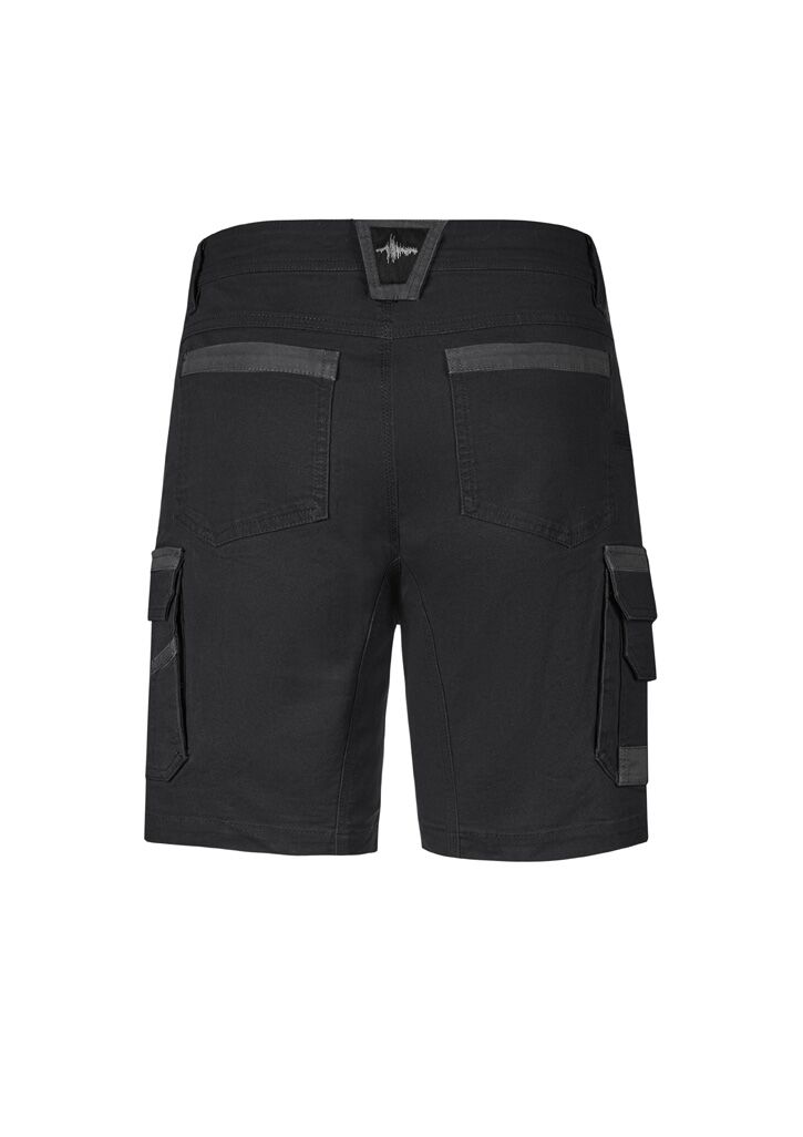 ZS822_Black_Syzmik Mens Streetworx Heritage Short Bk ZS822_Black_Syzmik Mens Streetworx Heritage Short Bk