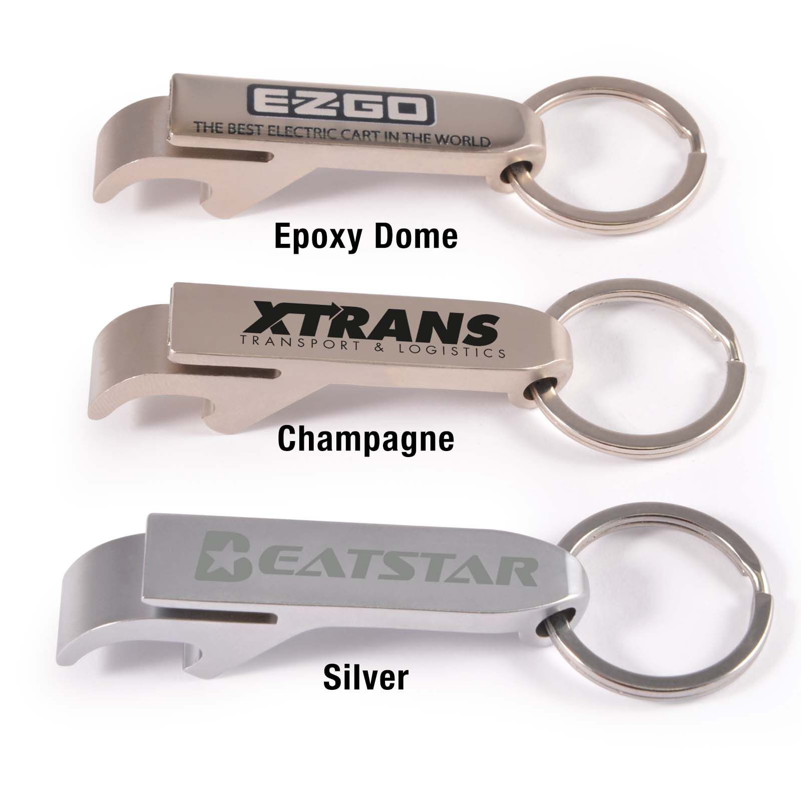 CBWM: UV Printed Logo & Heat Transfer Vinyl Keychain Bottle Opener