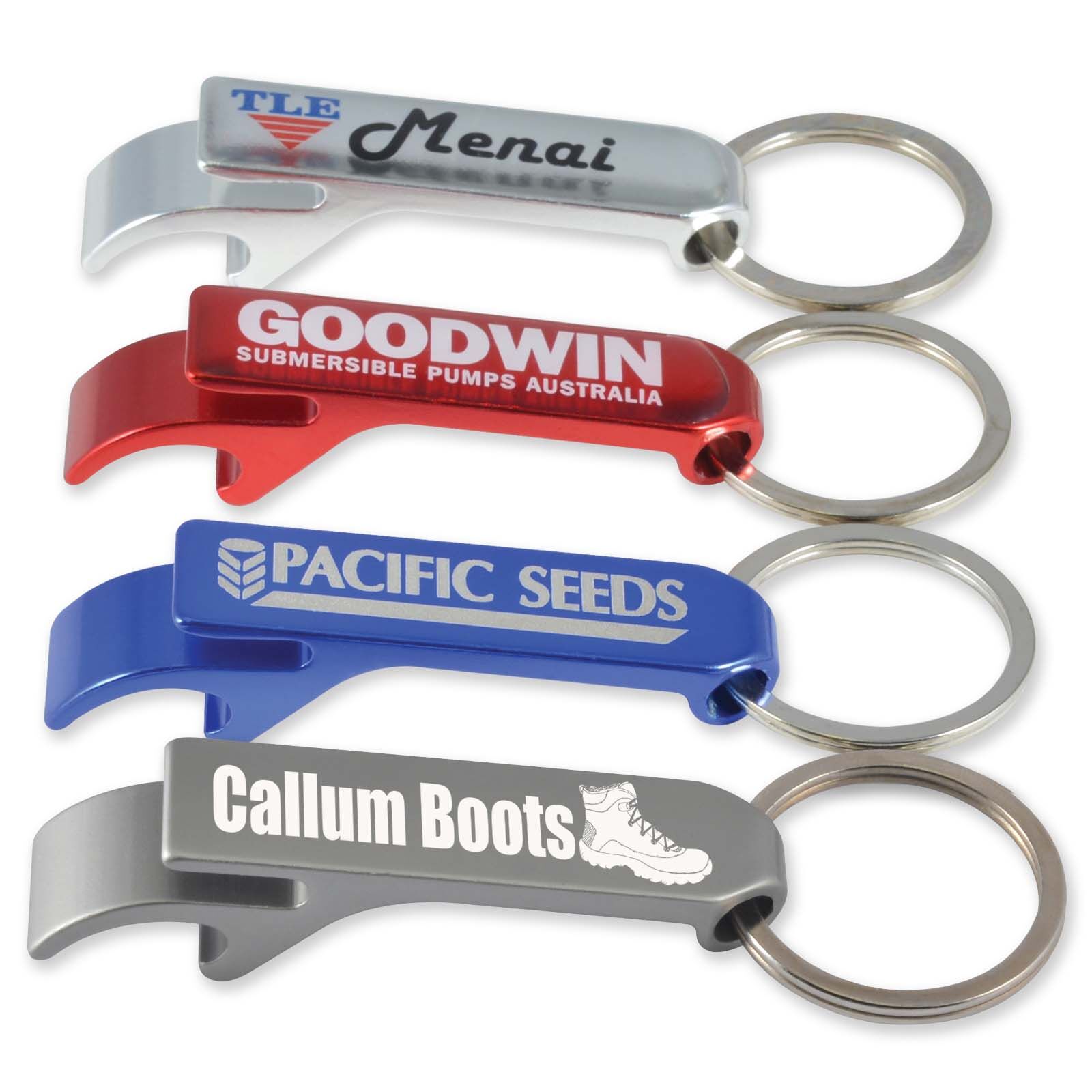 CBWM: UV Printed Logo & Heat Transfer Vinyl Keychain Bottle Opener